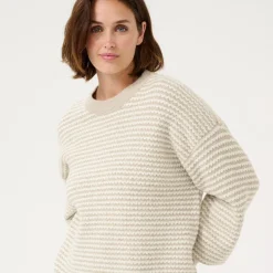 Kaffe Pullover KAellery Knit grau Best