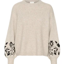 Kaffe Pullover KAlisette Knit grau Sale