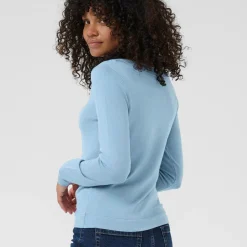 Kaffe Pullover KAlizza Knit blau Sale