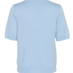 Kaffe Pullover KAlizza V-Neck blau Discount