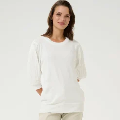 Kaffe Pullover KAlone Knit beige Hot