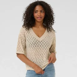 Kaffe Pullover KAlourine beige Sale
