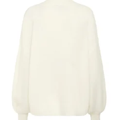 Kaffe Pullover KAluca weiß Outlet