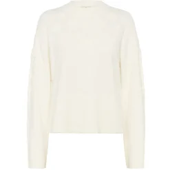 Kaffe Pullover KAmasja weiß Clearance