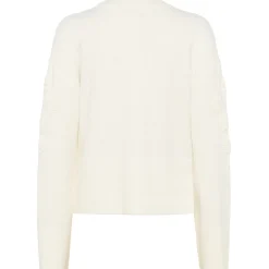 Kaffe Pullover KAmasja weiß Clearance