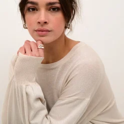 Kaffe Pullover KAregina O-neck Knit beige Online