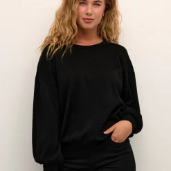 Kaffe Pullover KAregina O-neck Knit schwarz New