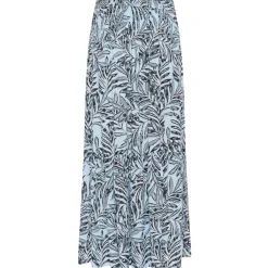 Kaffe Rock KAmaxi Smock Skirt blau Discount