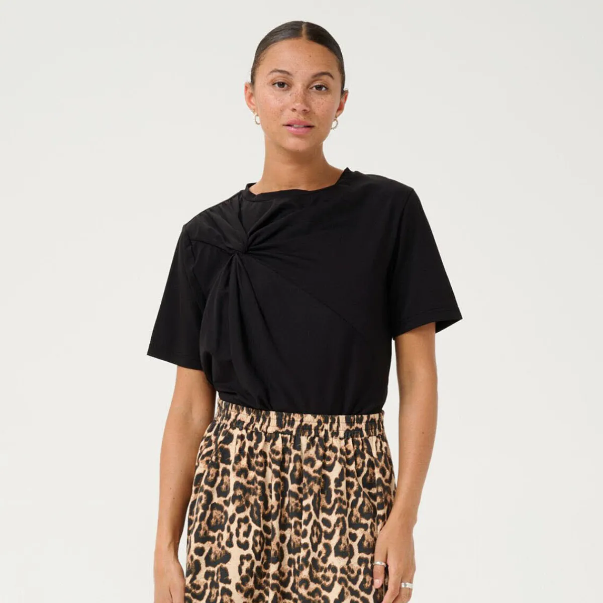 Kaffe Shirt KAEloise T-Shirt schwarz New