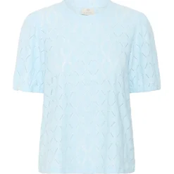 Kaffe Shirt KAtine Blouse blau Outlet
