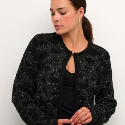 Kaffe Strickjacke KAmirjam Cardigan schwarz Best