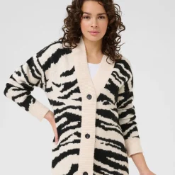 Kaffe Strickjacke KAsandra Cardigan beige Clearance