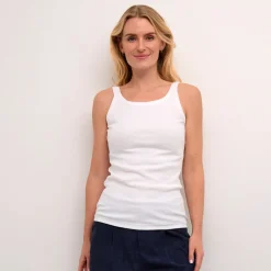 Kaffe Top KAcarna Tank Top weiß New