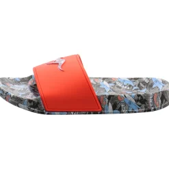 Kangaroos Pantolette K-Slide Print schwarz Clearance