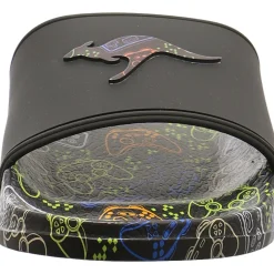 Kangaroos Pantolette K-Slide Print schwarz Sale