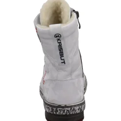 Krisbut Schnürboot weiß