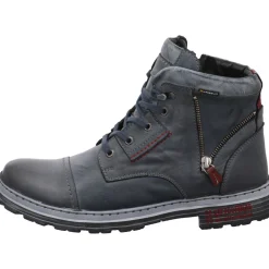 Krisbut Schnürboot blau New