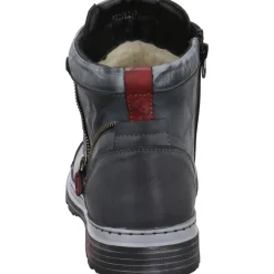 Krisbut Schnürboot blau New