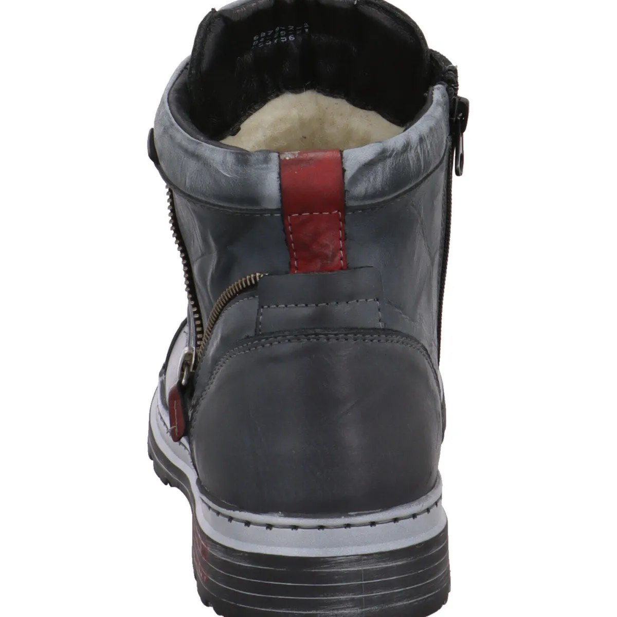 Krisbut Schnürboot blau New