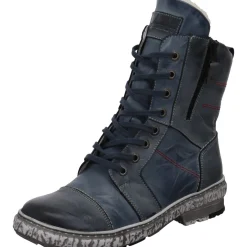 Krisbut Schnürboot blau Outlet