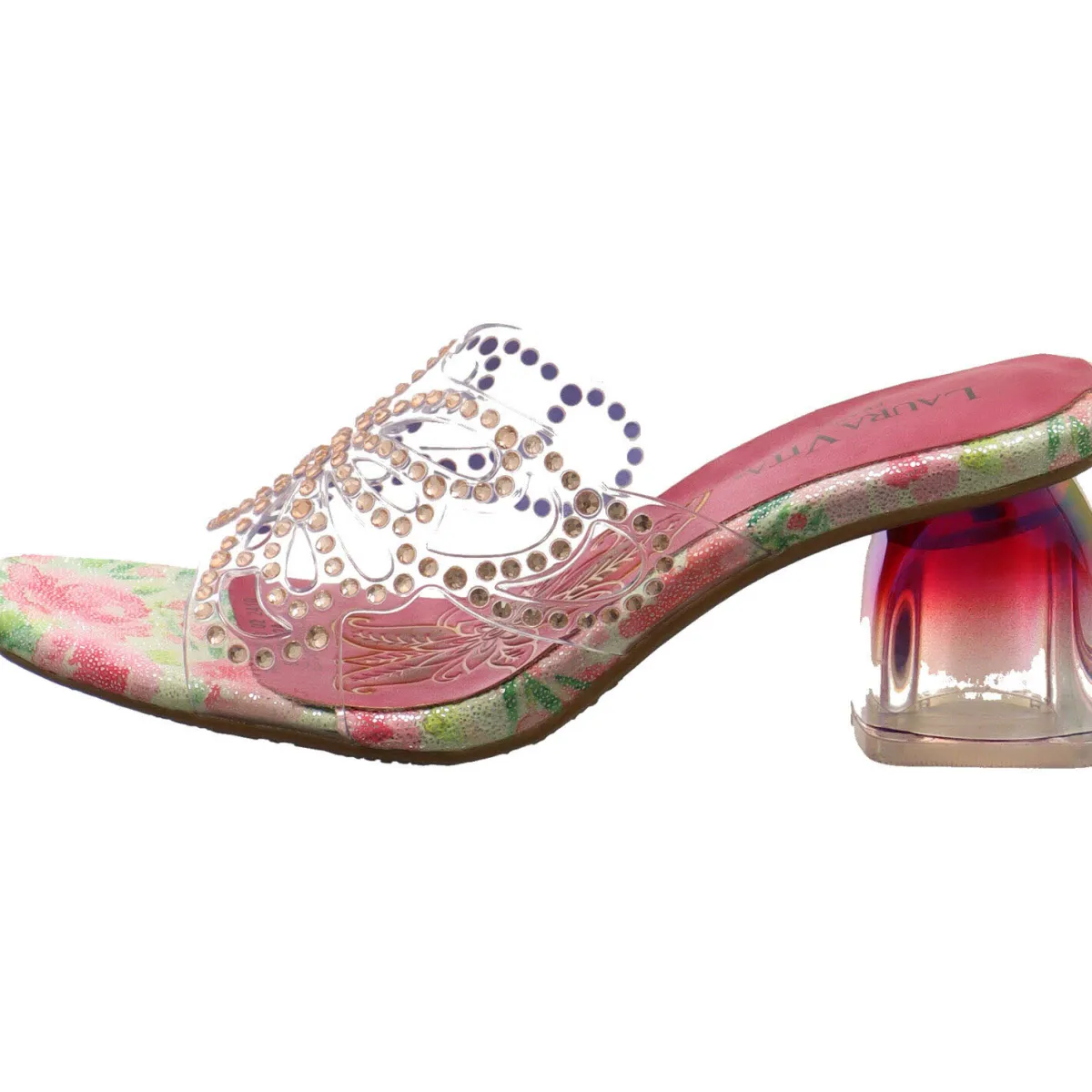 Laura Vita Pantolette Framboiseo 02 rot Sale