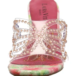 Laura Vita Pantolette Framboiseo 02 rot Sale