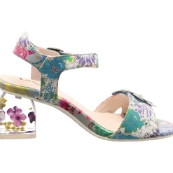 Laura Vita Sandalette Framboiseo 16 blau