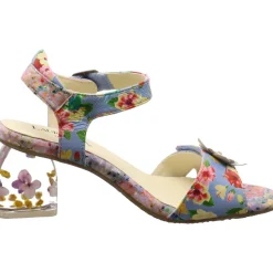 Laura Vita Sandalette Framboise blau Outlet