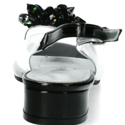 Laura Vita Sandalette Misstyl Maude 07 schwarz