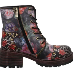 Laura Vita Schnürboot Kleo 03 schwarz Discount