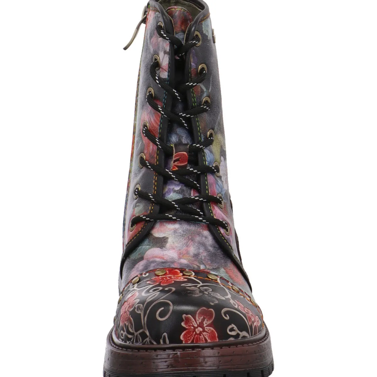 Laura Vita Schnürboot Kleo 03 schwarz Discount