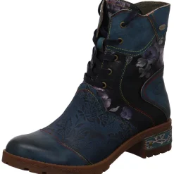 Laura Vita Schnürstiefelette Cocrailo 24 blau Outlet