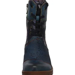 Laura Vita Schnürstiefelette Cocrailo 24 blau Outlet