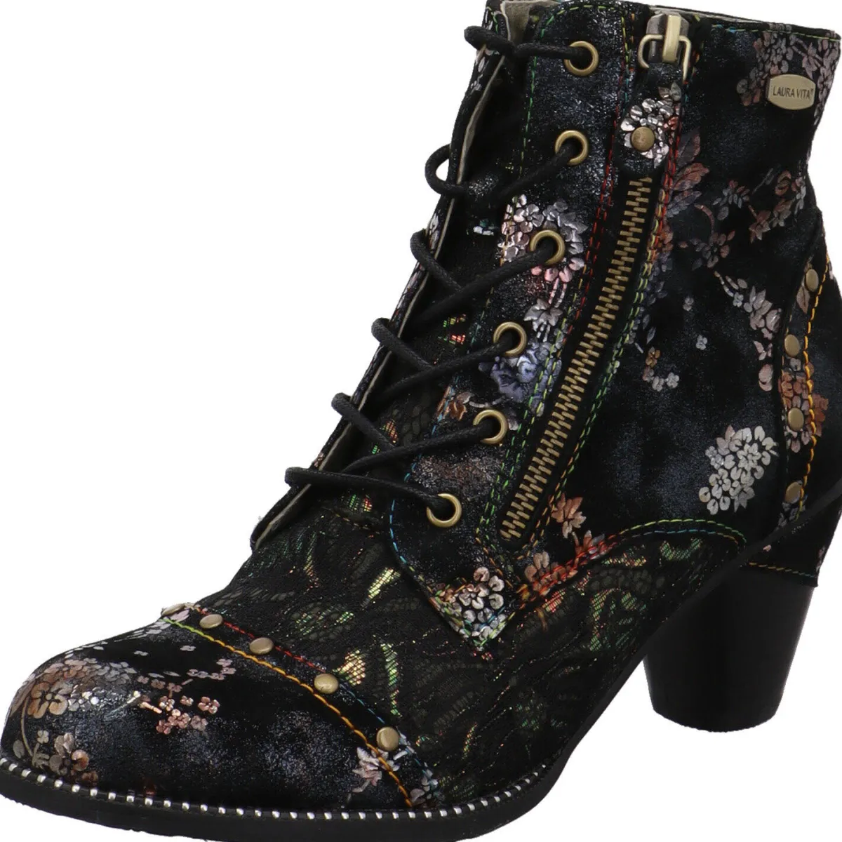 Laura Vita Schnürstiefelette Alicizeeo 12 schwarz Sale