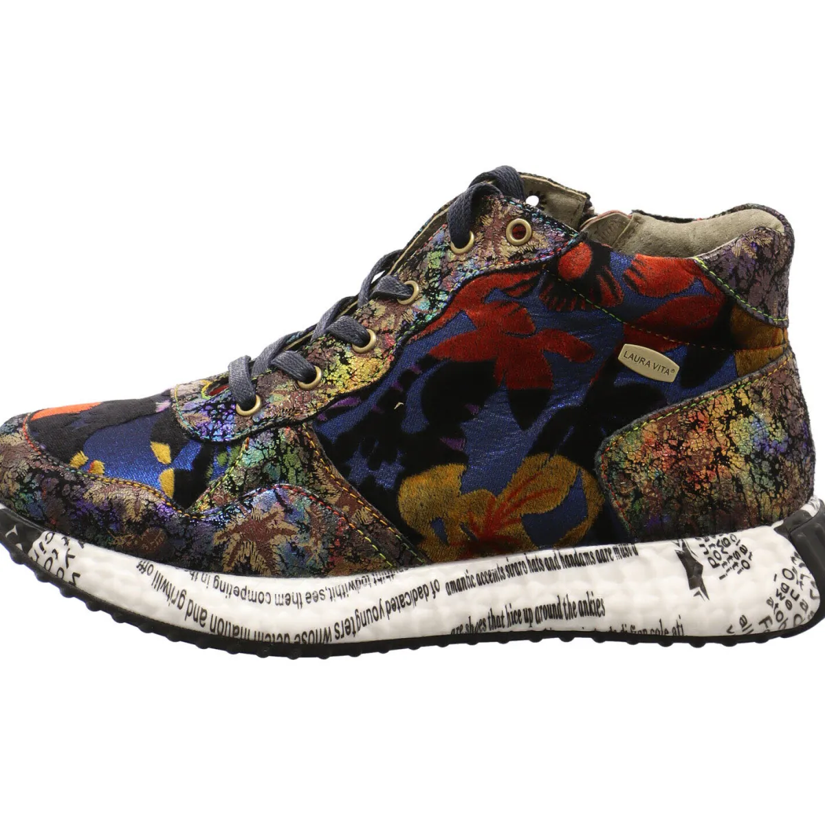 Laura Vita Sneaker high Burton 15 blau New