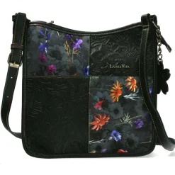 Laura Vita Umhängetasche Axelle 02 schwarz Sale