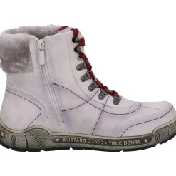 Mustang Schnürboot weiß Clearance