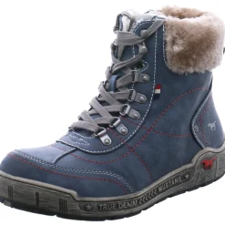 Mustang Schnürboot blau Clearance