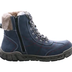 Mustang Schnürboot blau Clearance