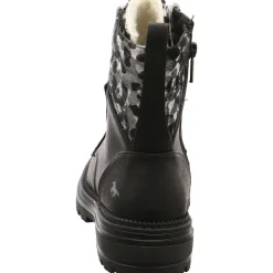 Mustang Schnürboot schwarz Clearance