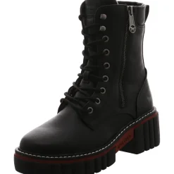 Mustang Schnürboot schwarz Discount