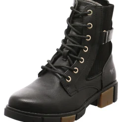 Mustang Schnürboot schwarz New