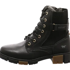 Mustang Schnürboot schwarz New