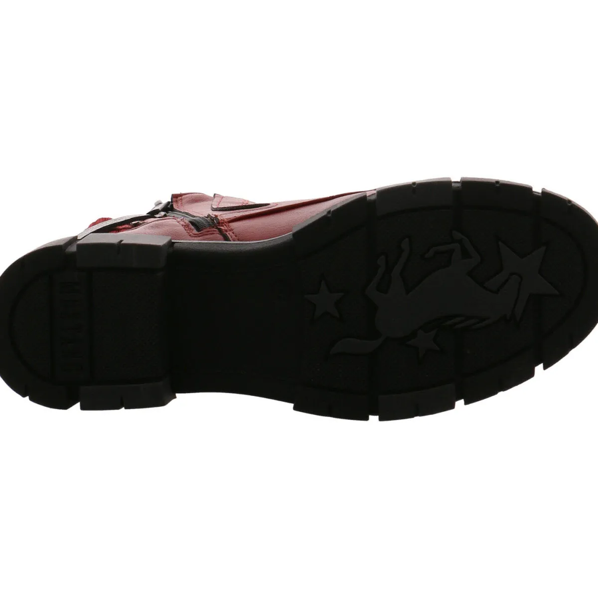 Mustang Schnürboot rot Online