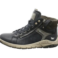 Mustang Schnürboot blau New