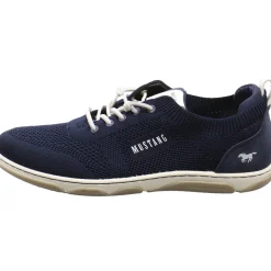 Mustang Schnürschuh blau Discount