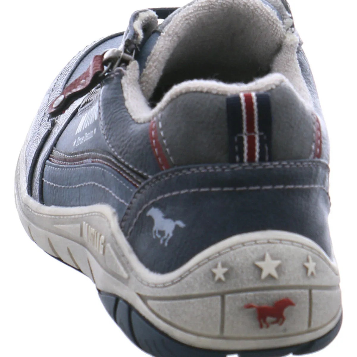 Mustang Schnürschuh blau Outlet