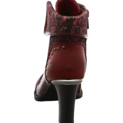 Mustang Schnürstiefelette rot