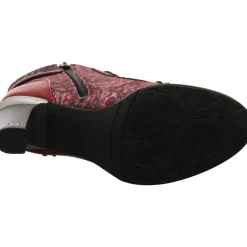 Mustang Schnürstiefelette rot