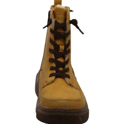 Mustang Schnürstiefelette gelb New